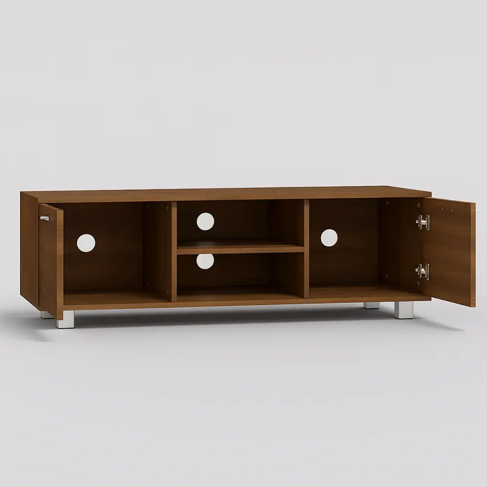 Meuble TV bois brun - Meuble TV