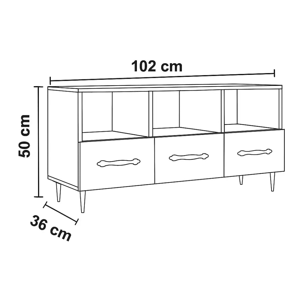 Meuble TV contreplaqué - Meuble TV