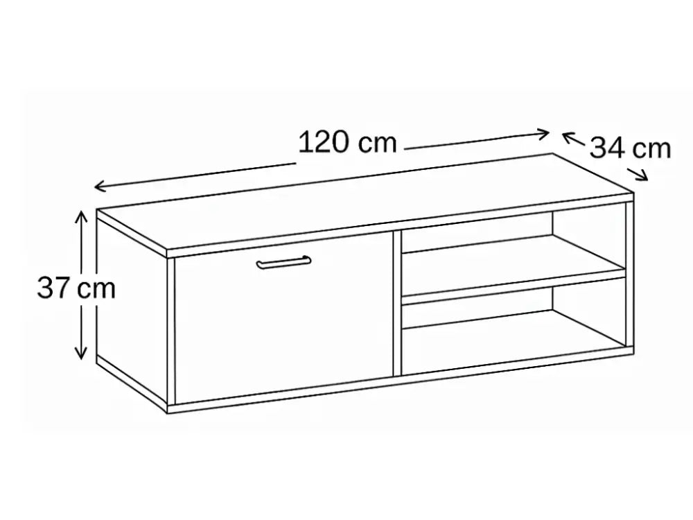 Meuble TV en bois - Meuble TV