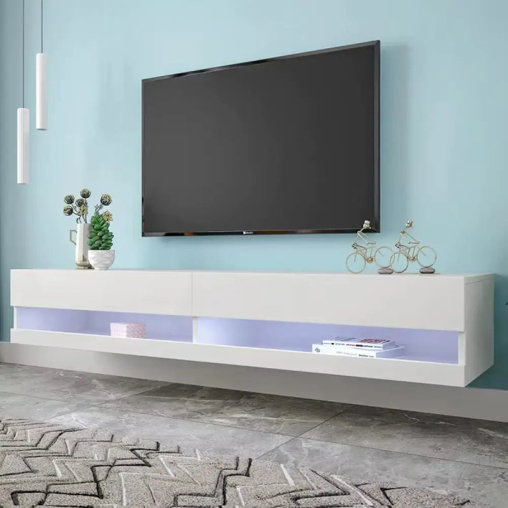 Meuble TV suspendu 140 Cm - Meuble TV