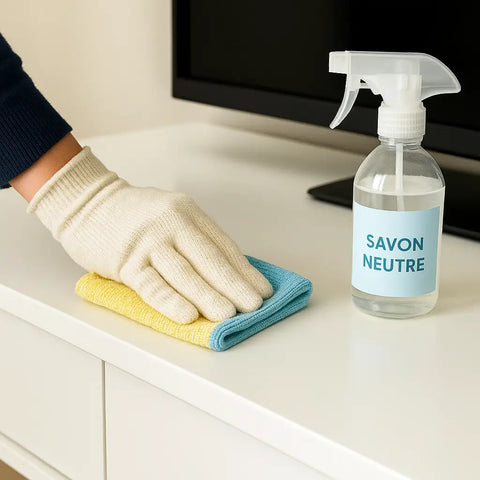 Conseils entretien meuble blanc