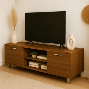 Meuble TV bois brun - Meuble TV