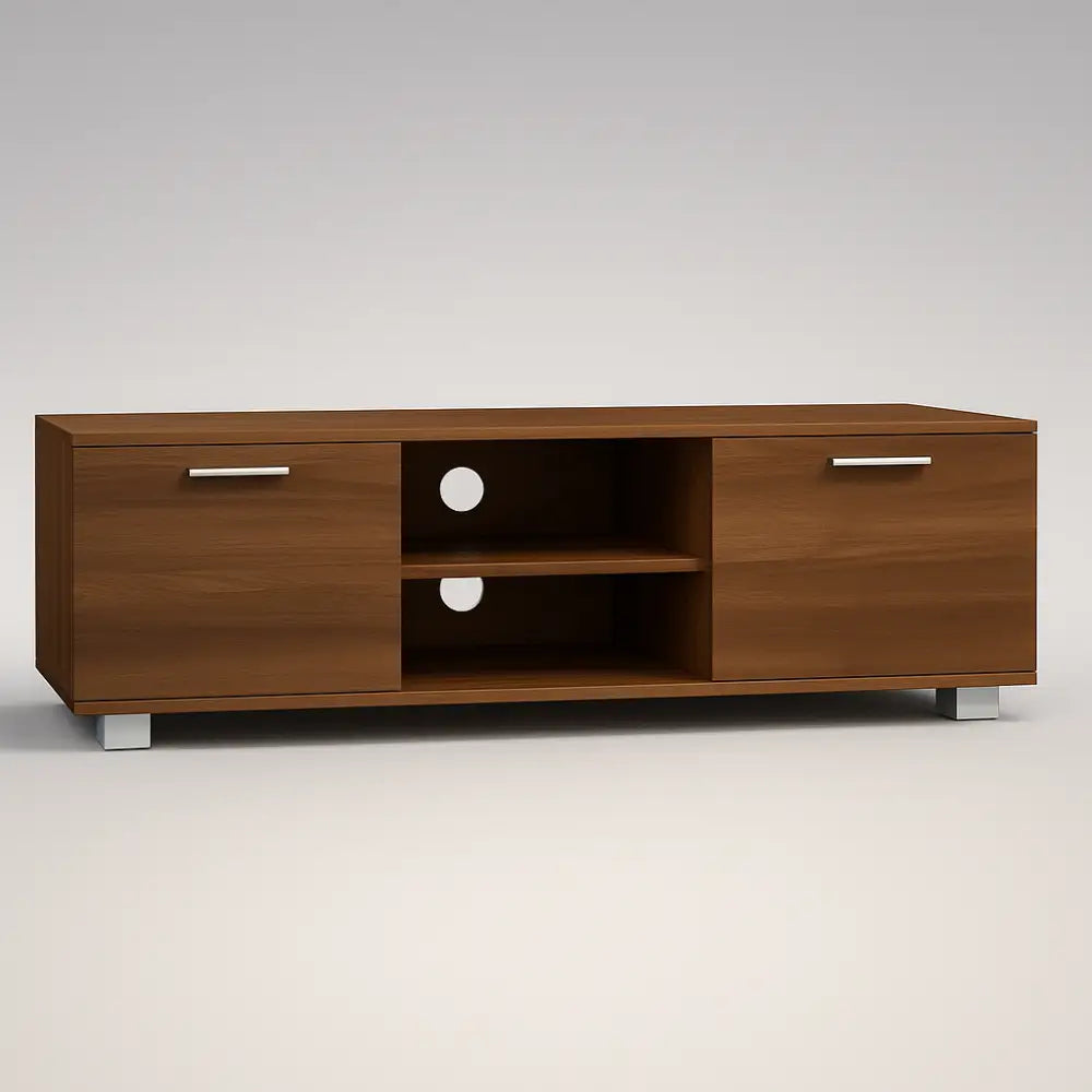 Meuble TV bois brun - Meuble TV