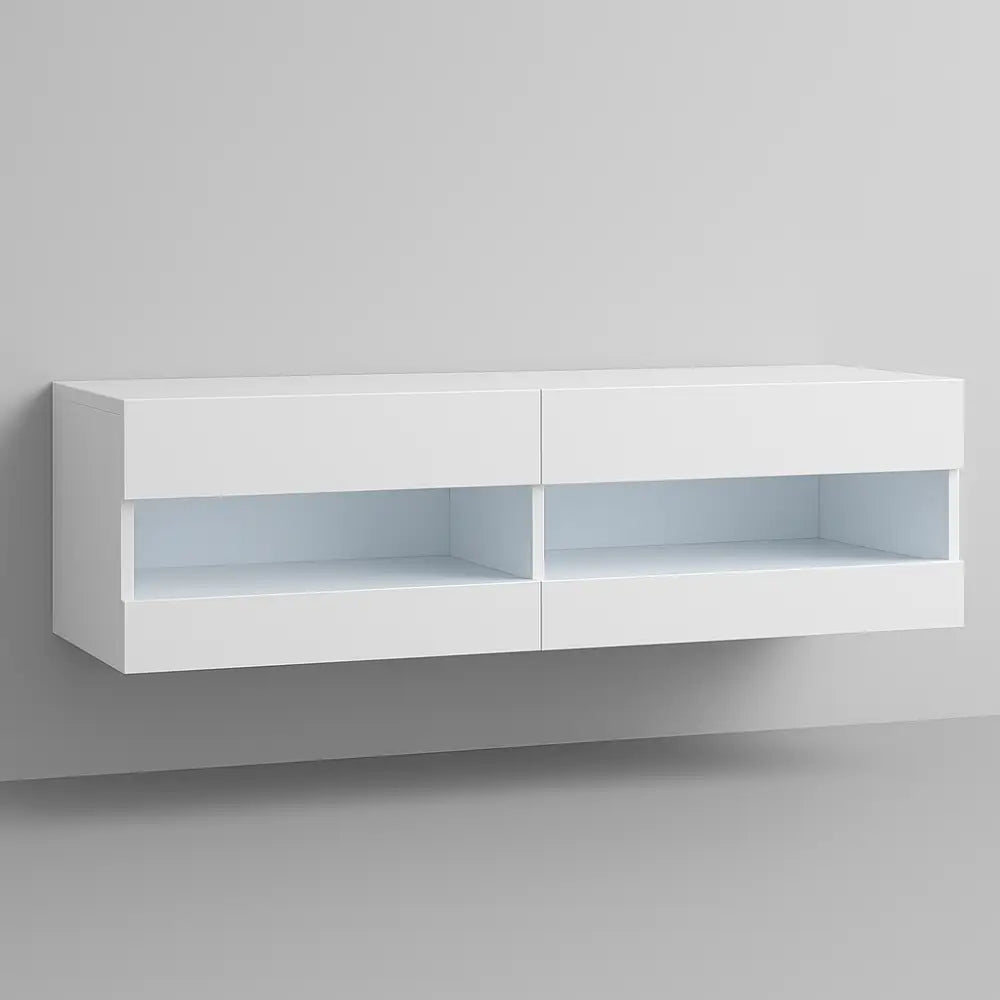 Meuble TV suspendu 140 Cm - Meuble TV