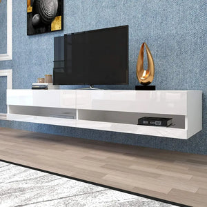 Meuble TV suspendu 140 Cm - Meuble TV