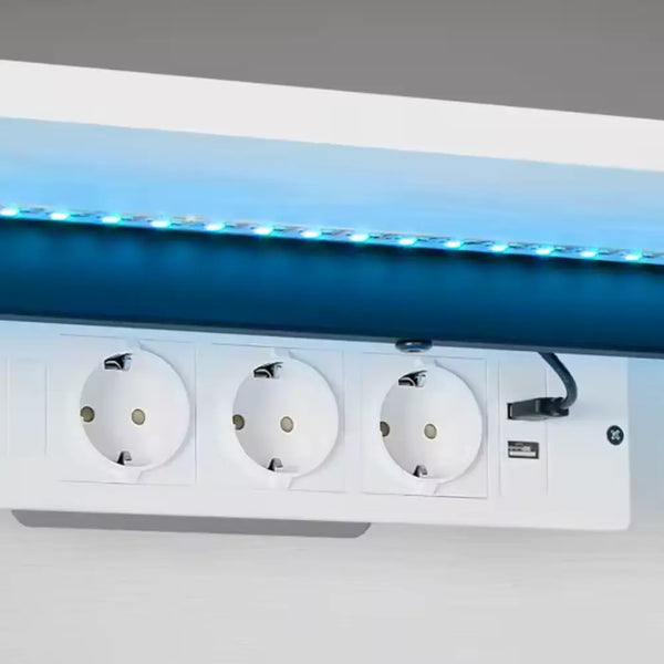 meuble tv suspendu blanc mat - Meuble TV