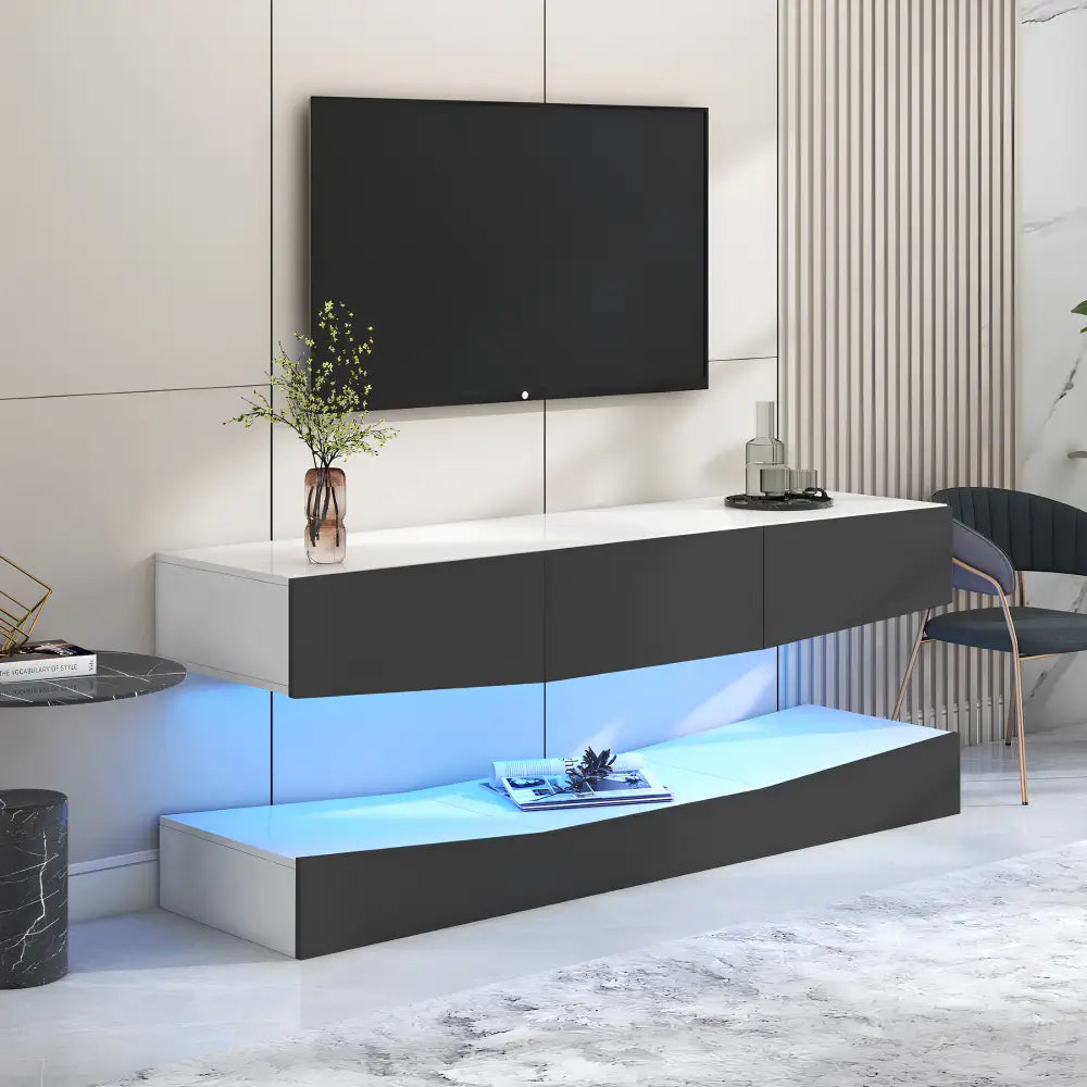 Meuble TV suspendu moderne - Meuble TV