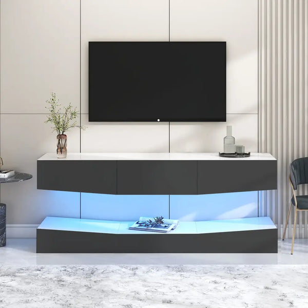 Meuble TV suspendu moderne - Meuble TV