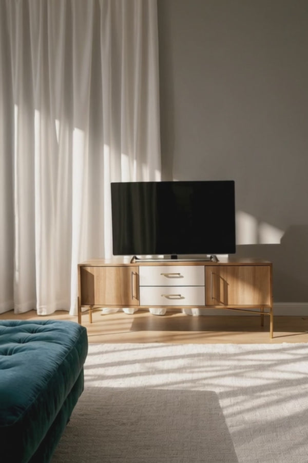 Meuble TV hauteur 60 cm noir